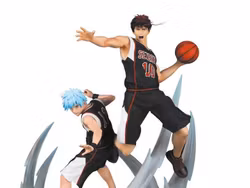 Kuroko's Basketball Tetsuya Kuroko & Taiga Kagami (Black Jersey Edition) 1/6 Scale Resin Statue