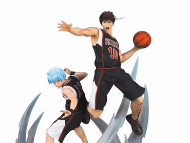 Kuroko's Basketball Tetsuya Kuroko & Taiga Kagami (Black Jersey Edition) 1/6 Scale Resin Statue