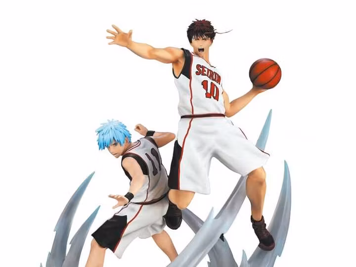 Kuroko's Basketball Tetsuya Kuroko & Taiga Kagami (White Jersey Edition) 1/6 Scale Resin Statue