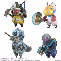 Monster Hunter Capcom Figure Builder Standard Model Plus Vol.1 Palico Collection Box of 4 Figures
