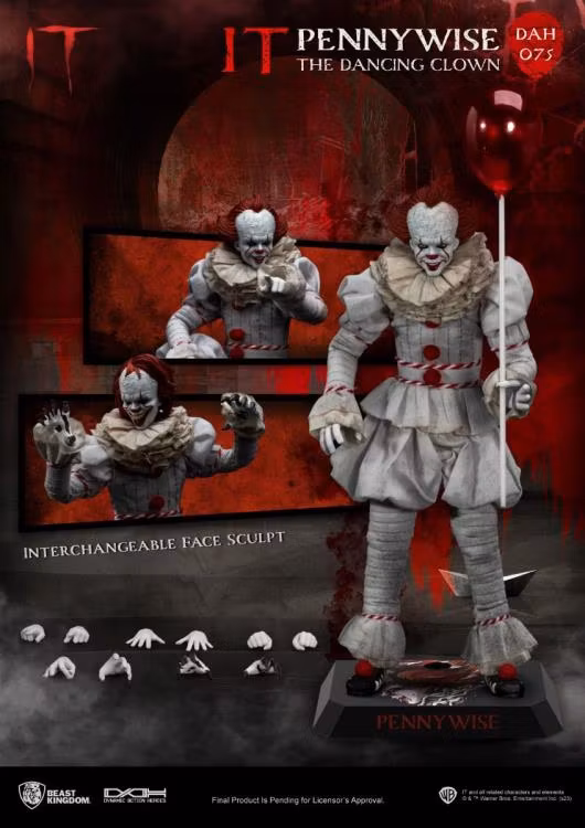 IT (2017) Dynamic 8ction Heroes DAH-075 Pennywise
