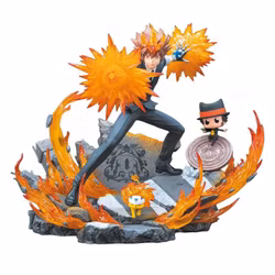 Reborn! Tsuna, Reborn & Natsu 1/6 Scale Resin Statue