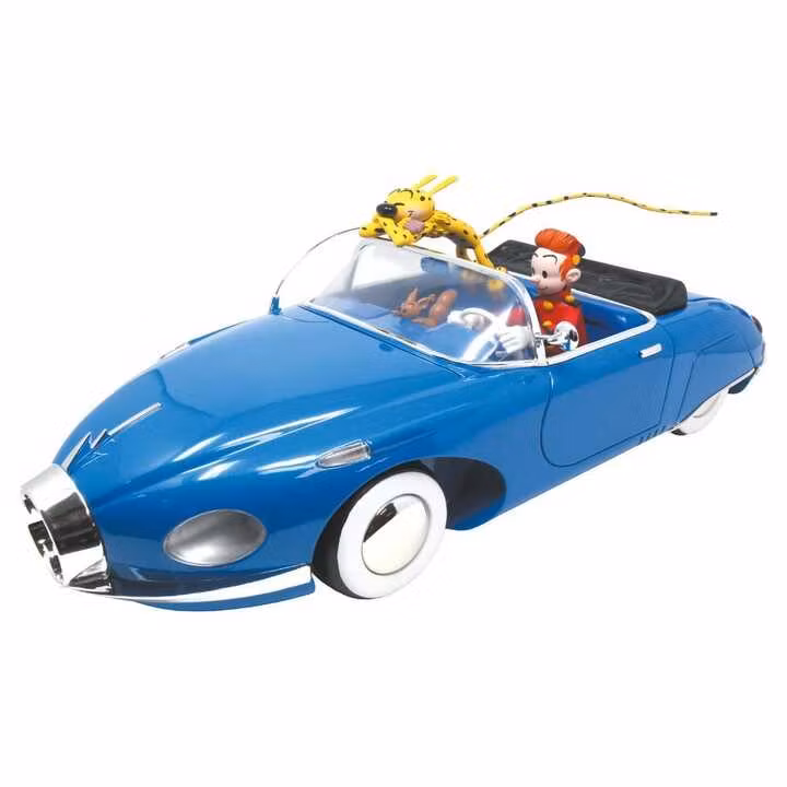 Spirou & Fantasio Spirou, Marsupilami & Spip in the Turbotraction 1/10 Scale Resin Statue