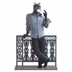 Blacksad Blacksad on the Balcony Resin Statue