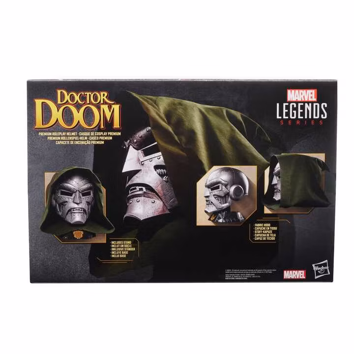 Marvel Legends Roleplay Replica Doctor Doom Premium Helmet