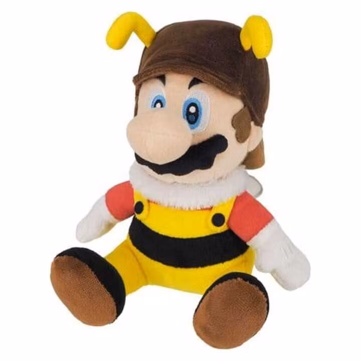 Super Mario Plush Figure Bee Mario