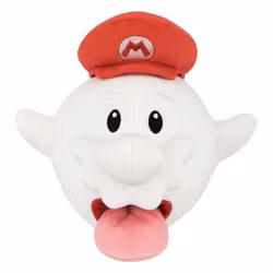 Super Mario Plush Figure Boo Mario