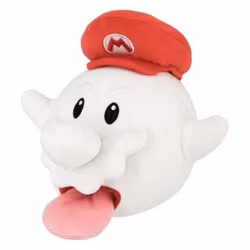 Super Mario Plush Figure Boo Mario