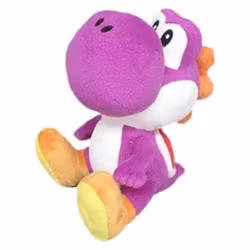 Super Mario Plush Figure Yoshi Purple
