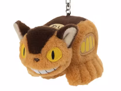 My Neighbor Totoro Nakayoshi Plush Keychain Catbus