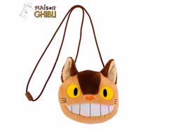 My Neighbor Totoro Plush Pouch with Strings Catbus