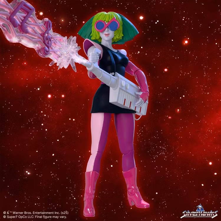SilverHawks ULTIMATES! Melodia (Toon) Action Figure