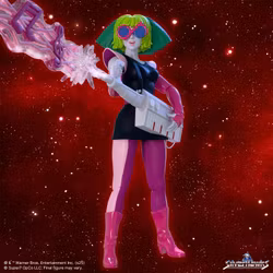 SilverHawks ULTIMATES! Melodia (Toon) Action Figure