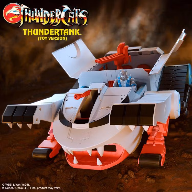ThunderCats ULTIMATES! Thundertank with Panthro Action Figure Set