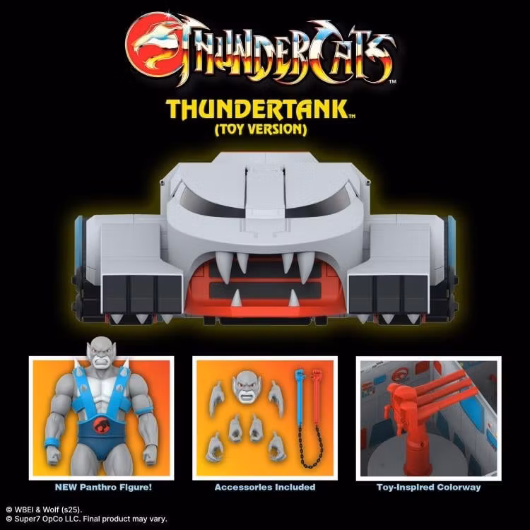 ThunderCats ULTIMATES! Thundertank with Panthro Action Figure Set