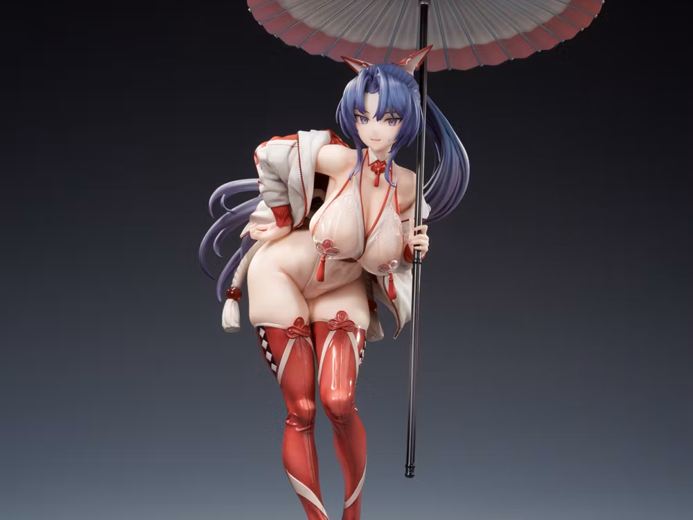 Yuichi Hiiragi Illustration Miko Shoujo (MIKO Race Queen Ver.) (Regular Edition) 1/7 Scale Figure