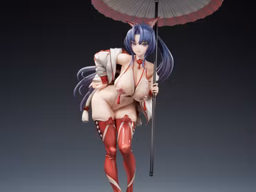 Yuichi Hiiragi Illustration Miko Shoujo (MIKO Race Queen Ver.) (Regular Edition) 1/7 Scale Figure