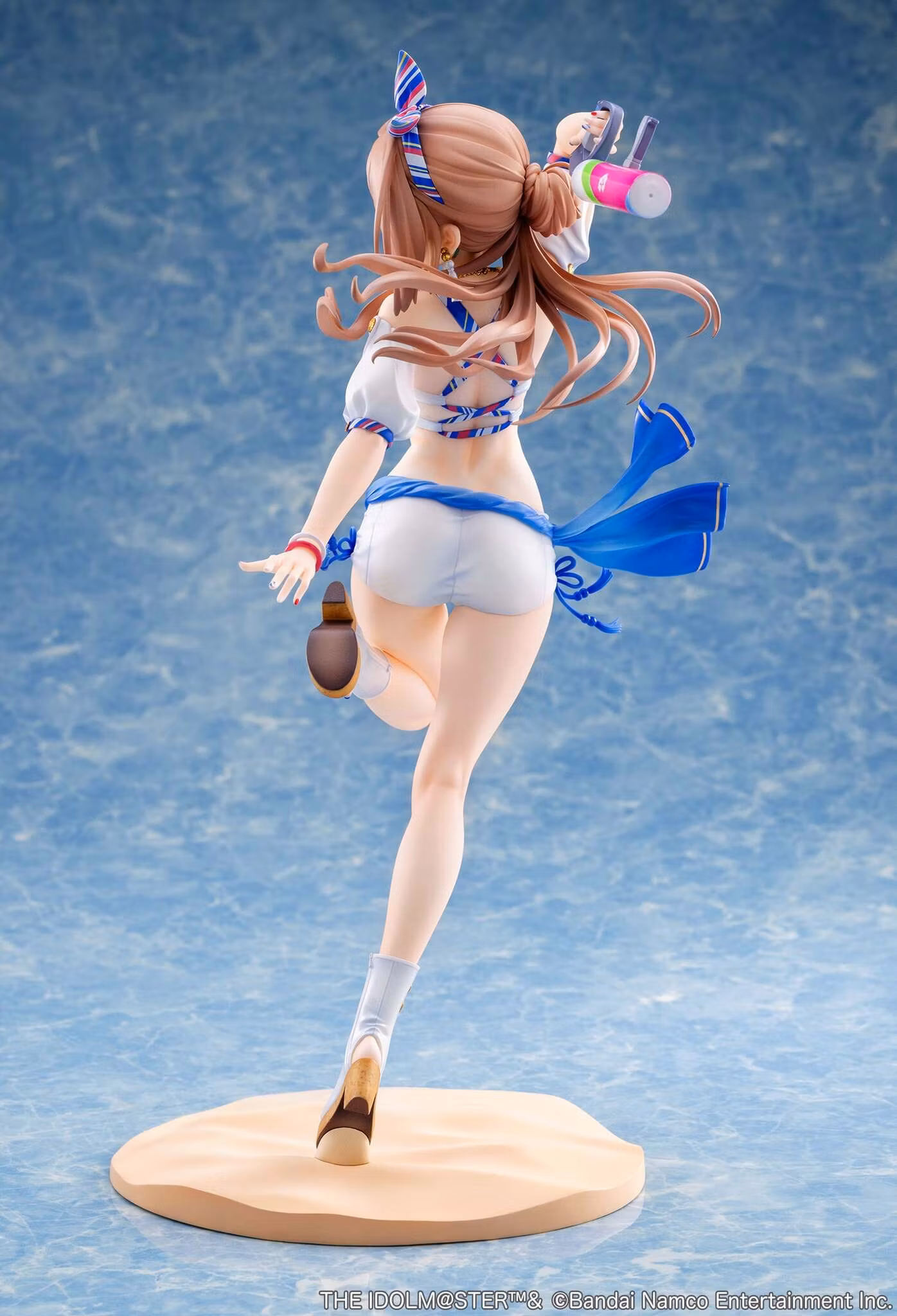 The Idolmaster Gakuen Rina Himezaki ("With You" in Semi Blue Outfit Ver.) 1/7 Scale Figure