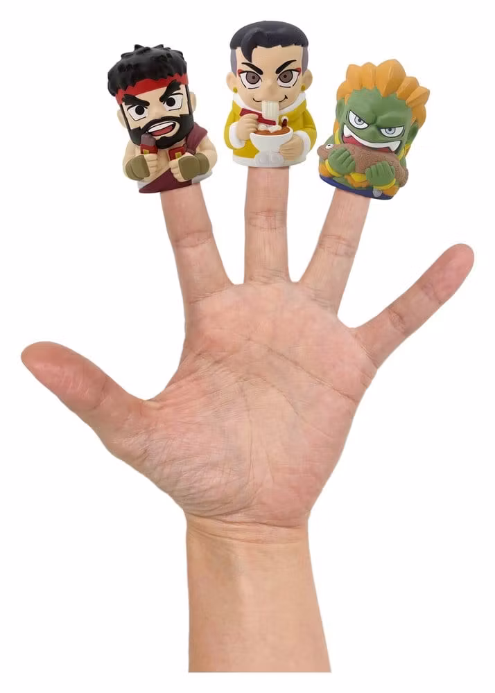 Street Fighter 6 Figure Builde Vol.2 Set of 8 Finger Puppets
