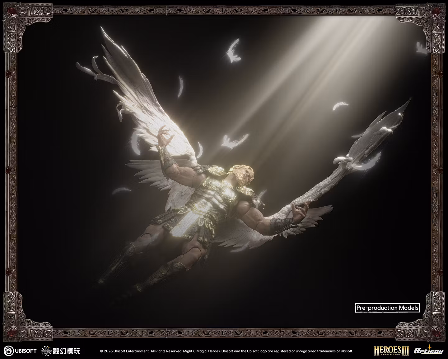 Heroes of Might and Magic III Archangel (Deluxe Ver.) 1/12 Scale Action Figure