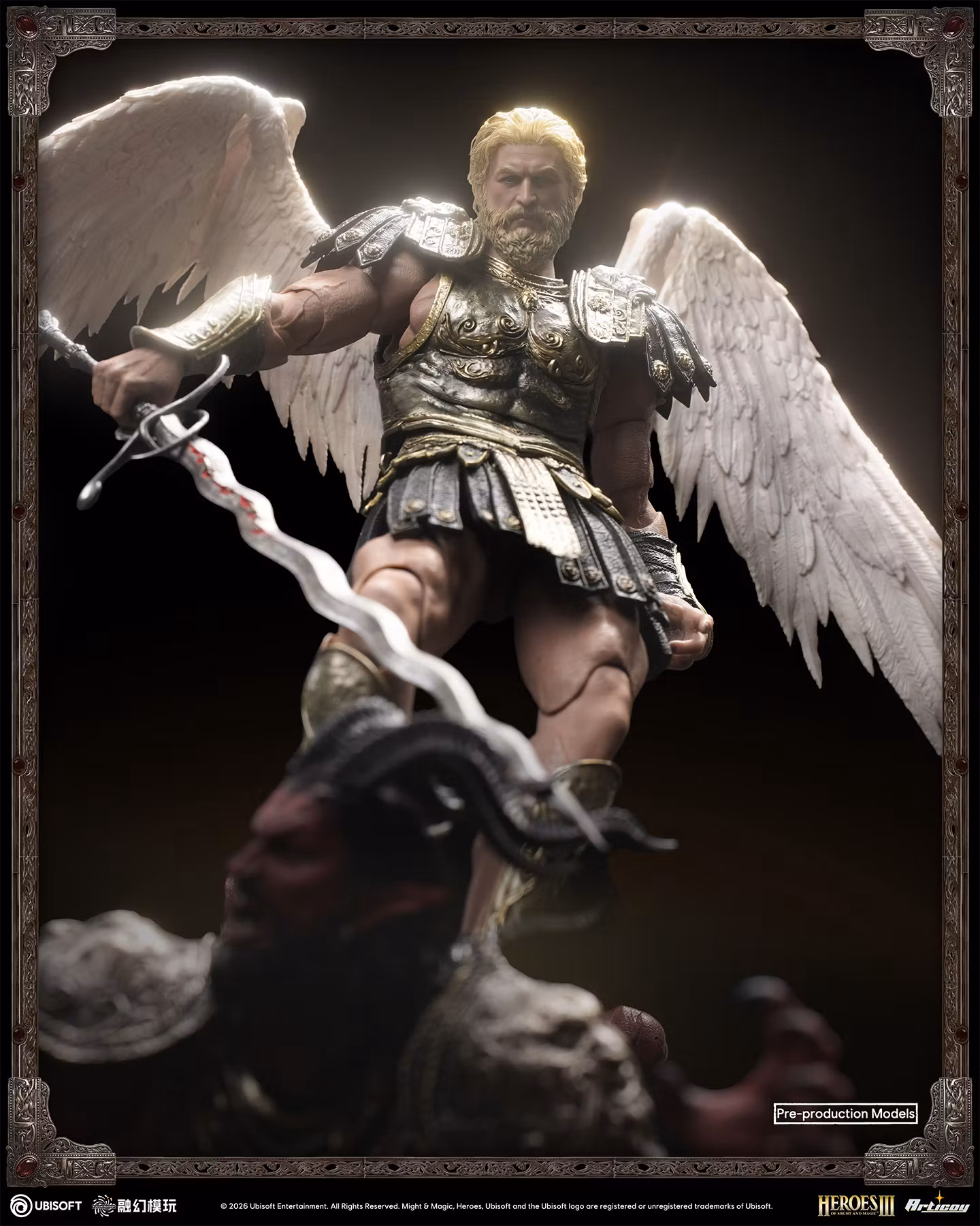Heroes of Might and Magic III Archangel (Deluxe Ver.) 1/12 Scale Action Figure