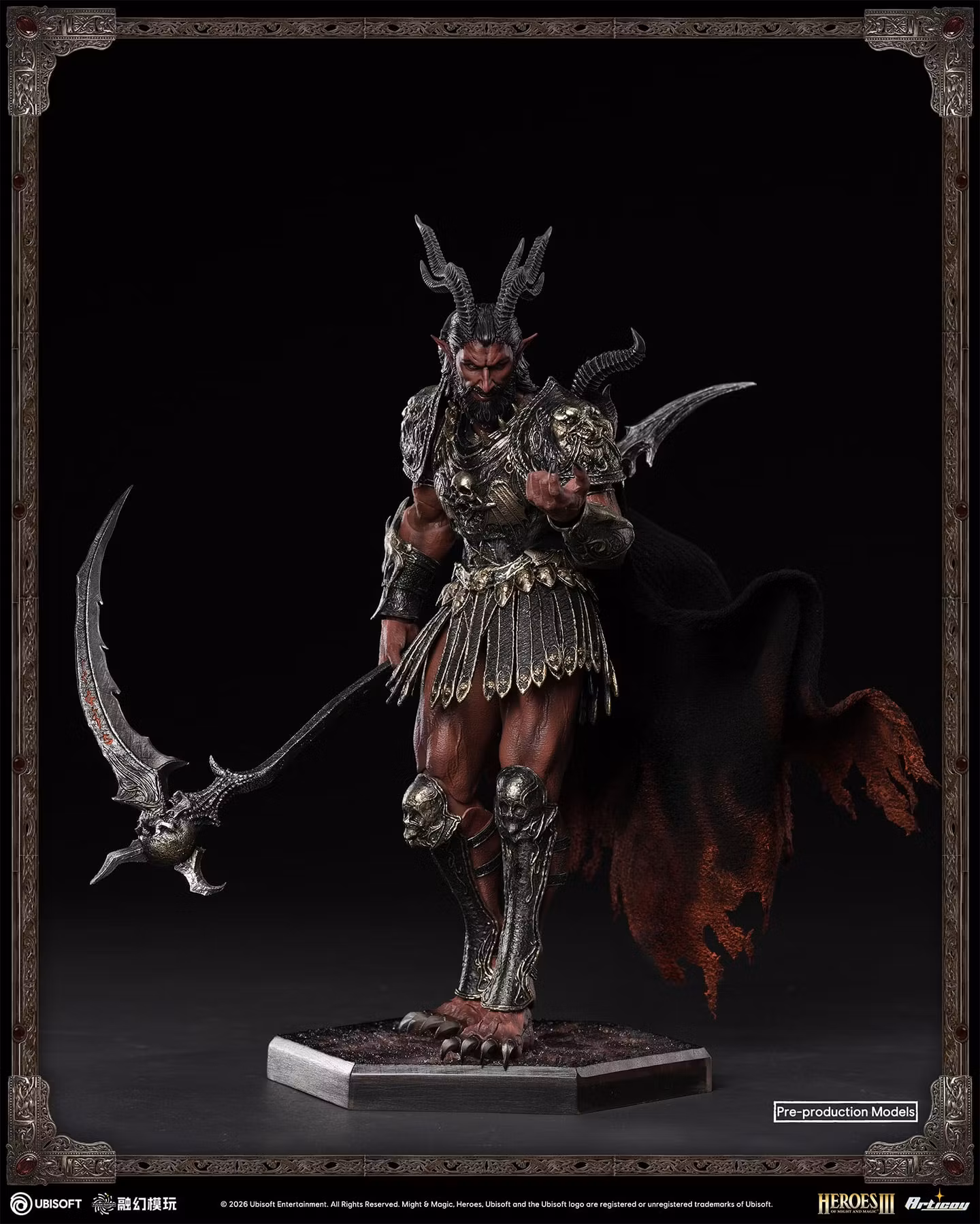 Heroes of Might and Magic III Archdemon (Deluxe Ver.) 1/12 Scale Action Figure