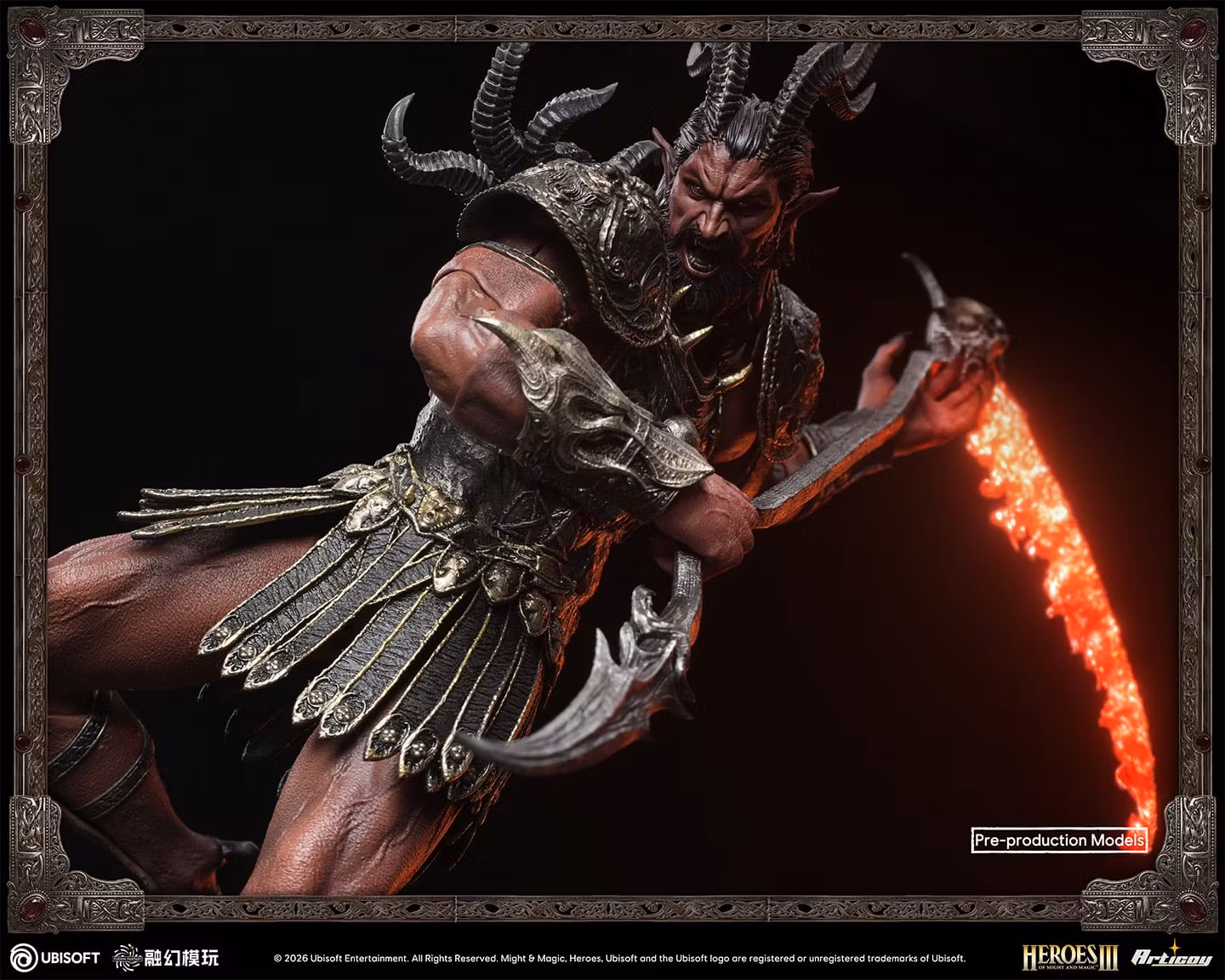 Heroes of Might and Magic III Archdemon (Deluxe Ver.) 1/12 Scale Action Figure