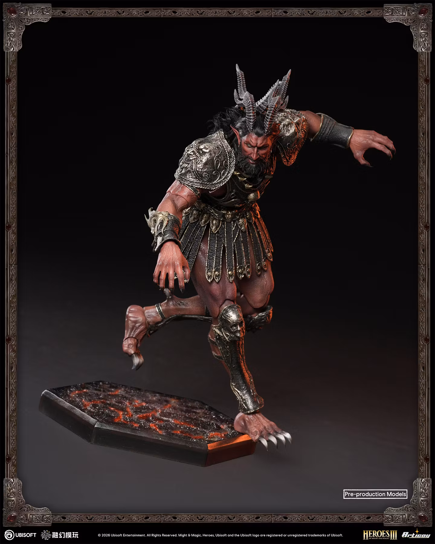 Heroes of Might and Magic III Archdemon (Deluxe Ver.) 1/12 Scale Action Figure