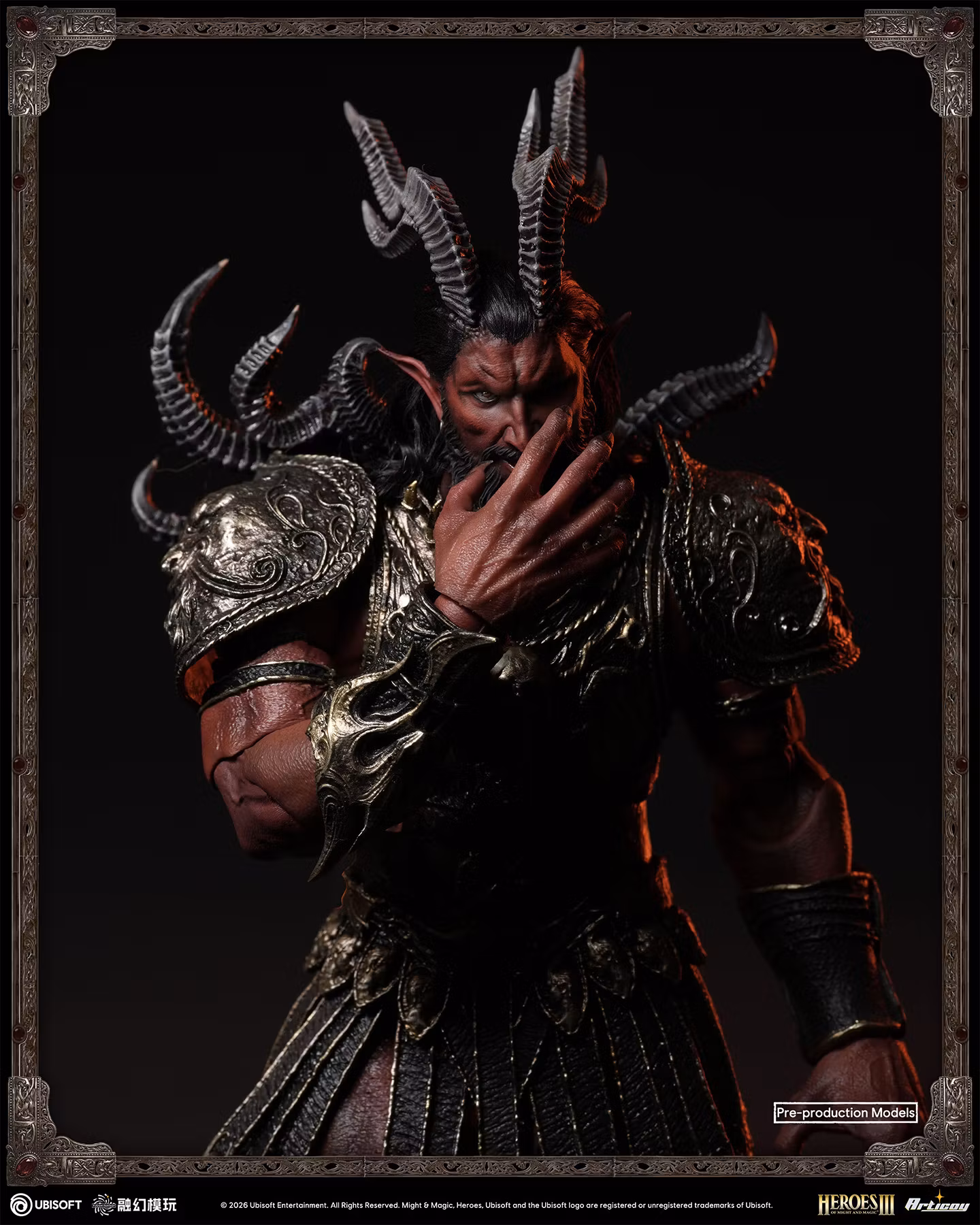 Heroes of Might and Magic III Archdemon (Deluxe Ver.) 1/12 Scale Action Figure
