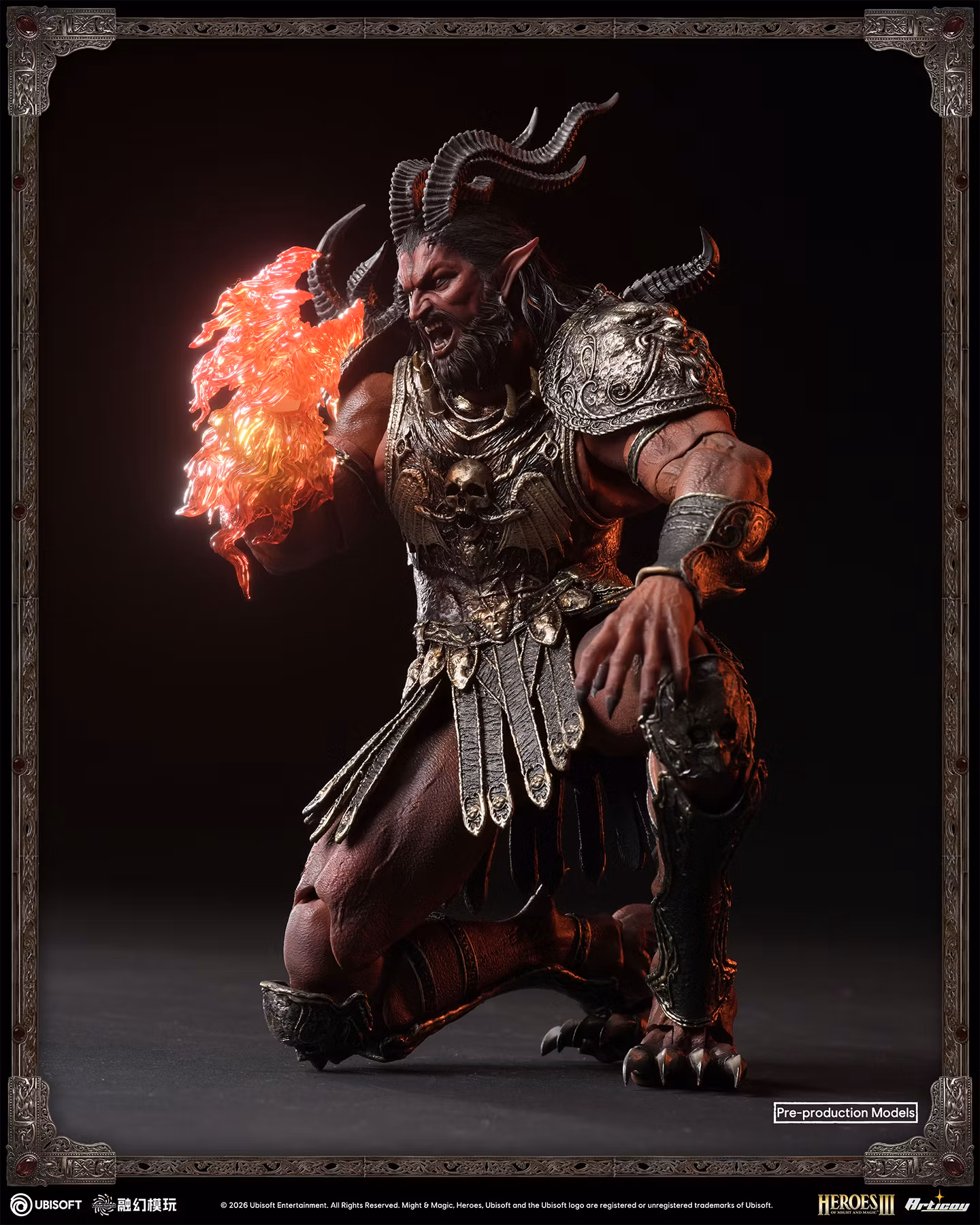 Heroes of Might and Magic III Archdemon (Deluxe Ver.) 1/12 Scale Action Figure