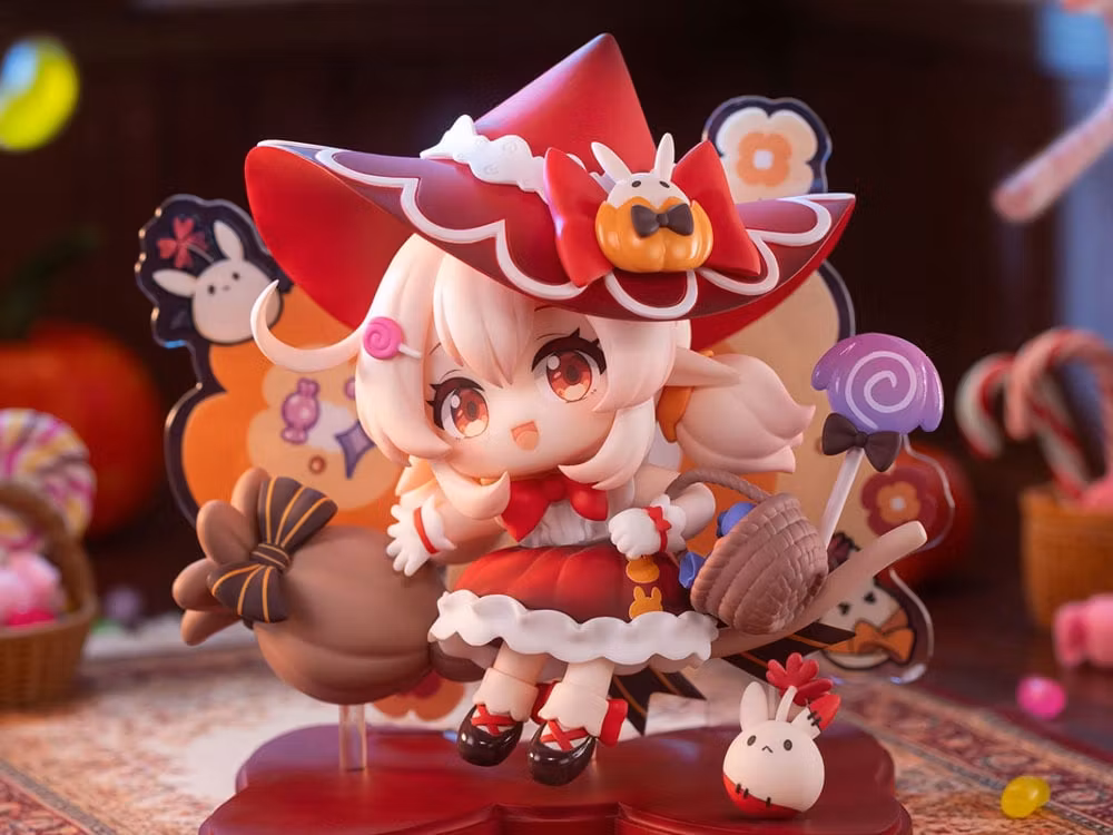 Genshin Impact Twilight Whimsy Klee Chibi Figure (With Bonus)