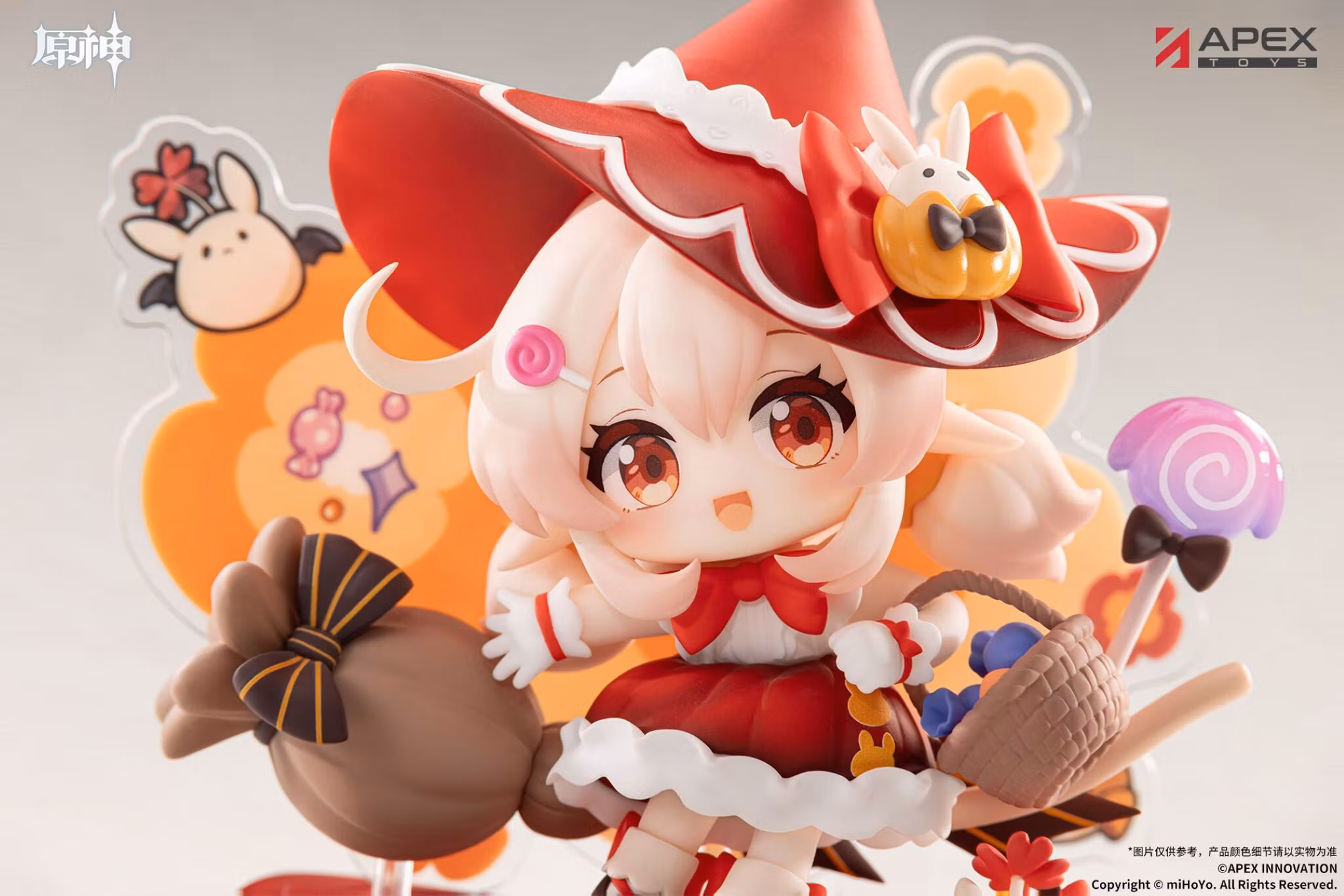 Genshin Impact Twilight Whimsy Klee Chibi Figure (With Bonus)