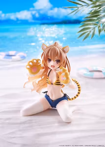 Toradora! Desktop Cute Taiga Aisaka (Tiger Costume Swimwear Ver.) Figure