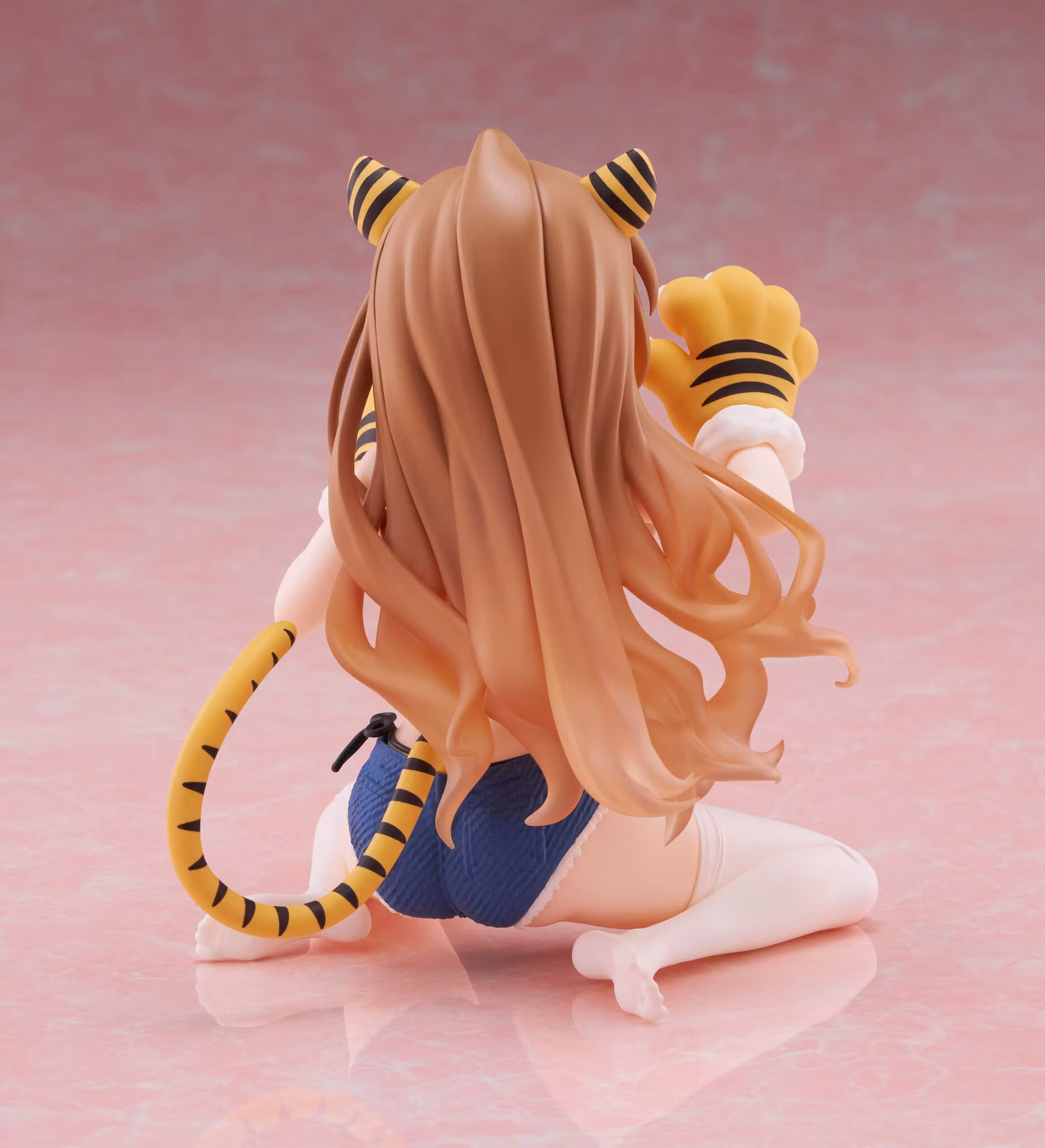 Toradora! Desktop Cute Taiga Aisaka (Tiger Costume Swimwear Ver.) Figure