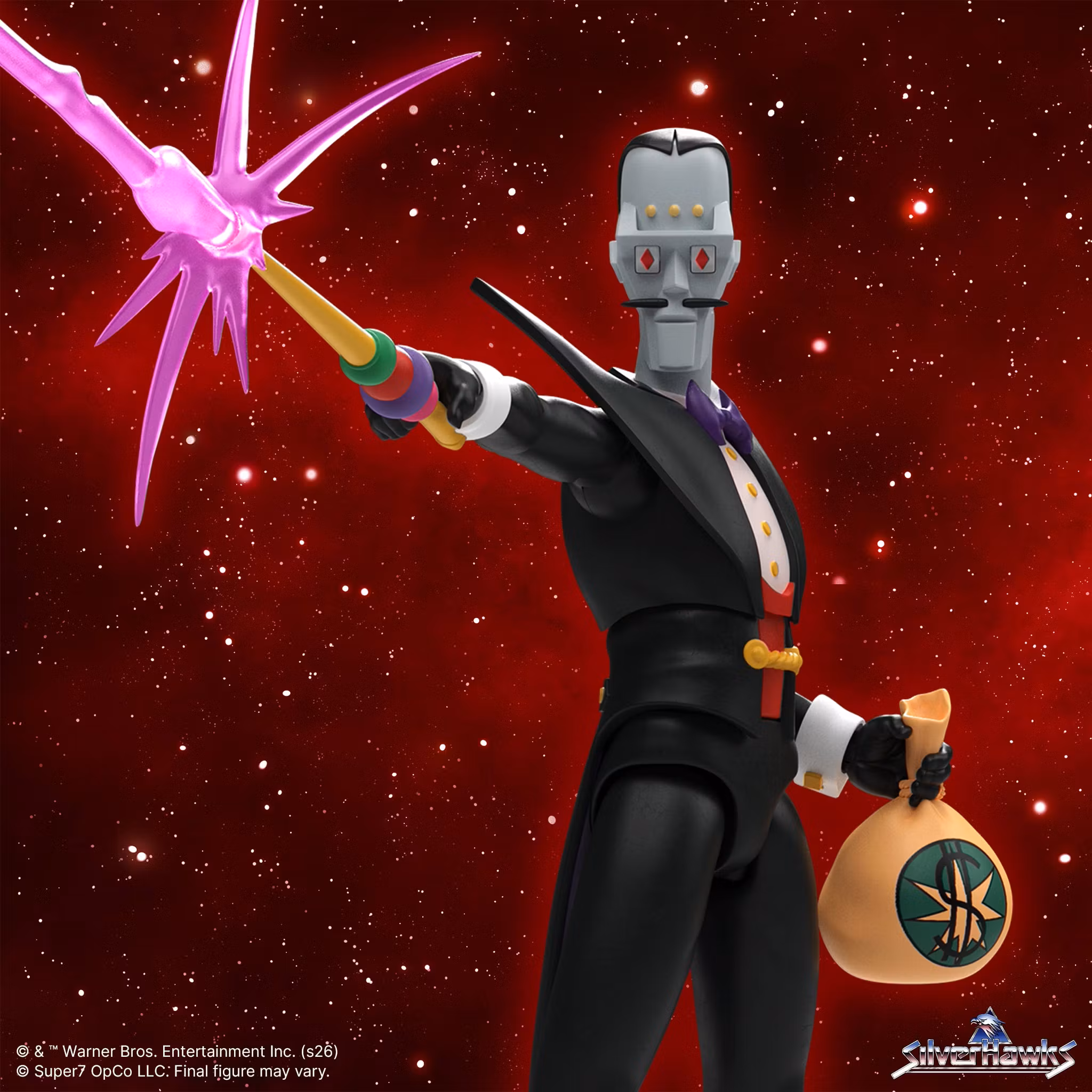 SilverHawks ULTIMATES! Poker-Face (Toon) Action Figure