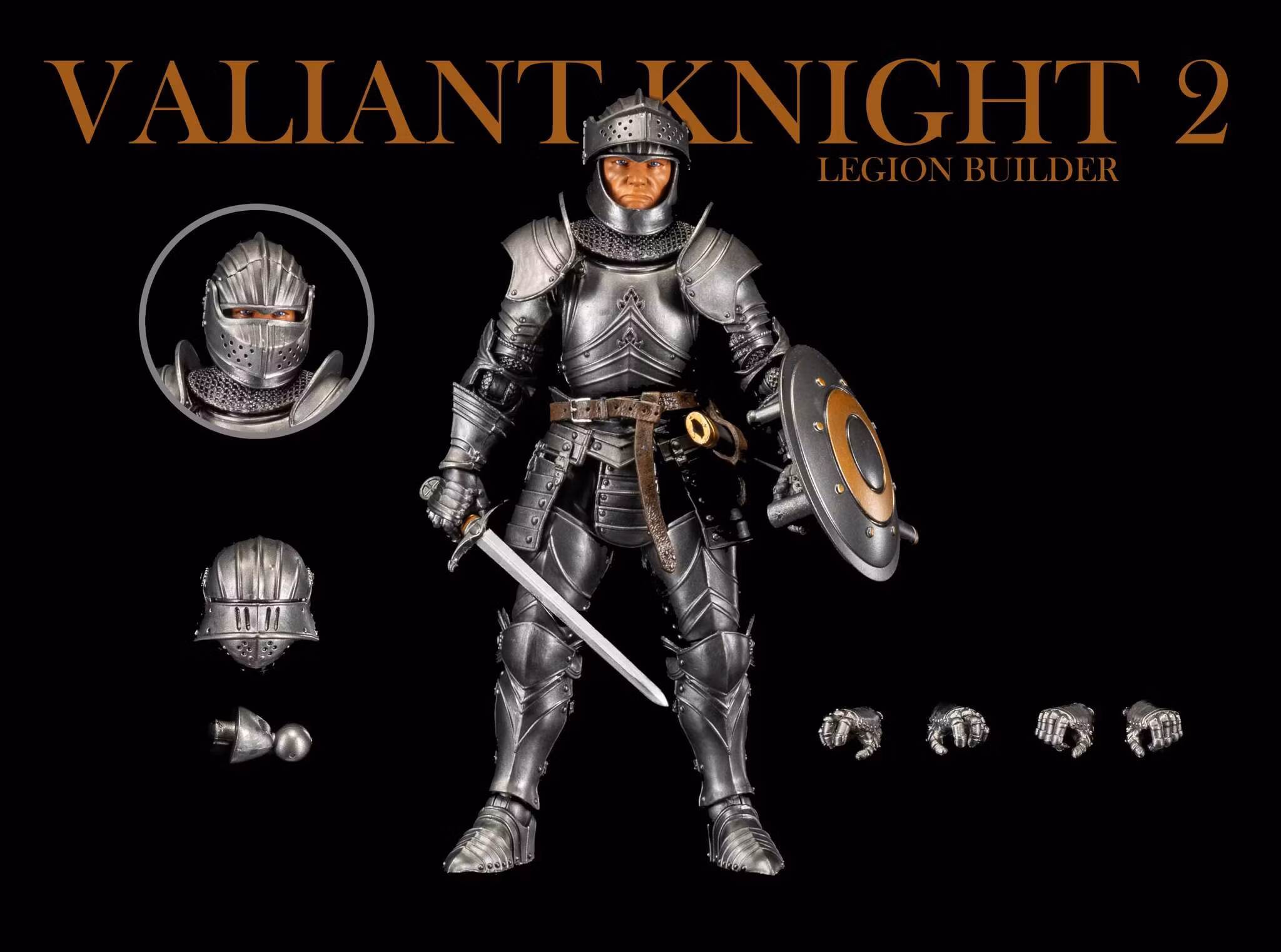 Mythic Legions Valiant Knight 2 Legion Builder Action Figure