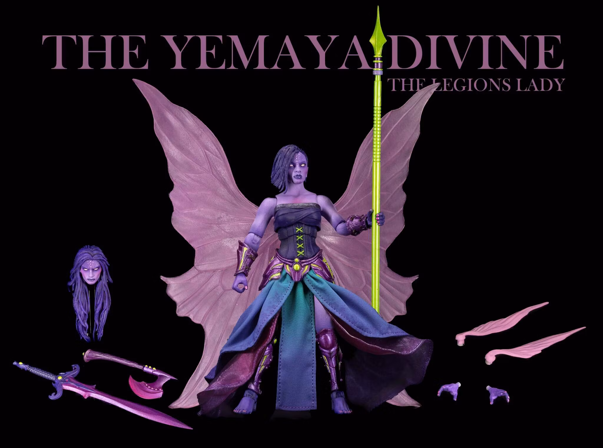 Mythic Legions The Yemaya Divine (Deluxe Ver.) Action Figure