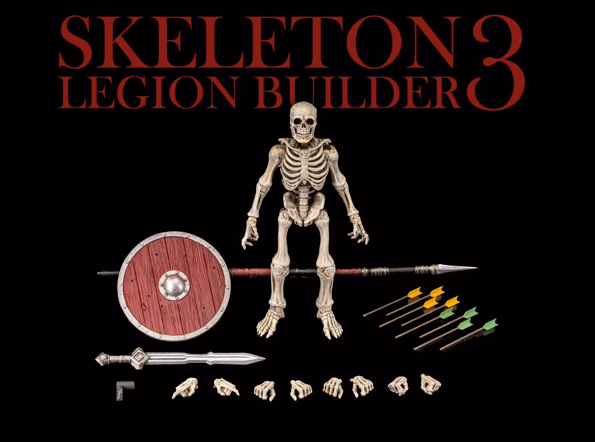 Mythic Legions Skeleton Legion Builder 3 Action Figure