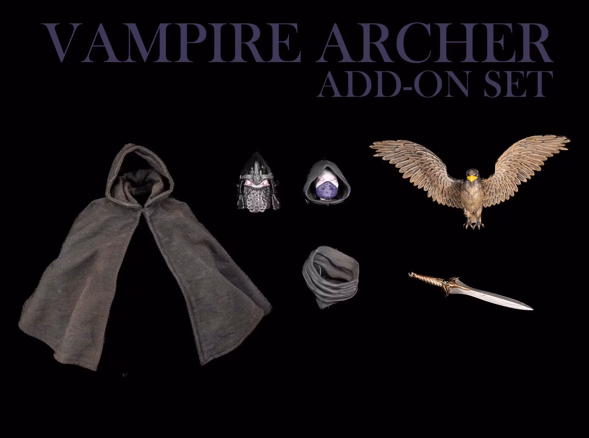 Mythic Legions Vampire Archer Add-On Accessory Set