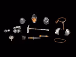 Mythic Legions Valiant Knight Add-On Accessory Set