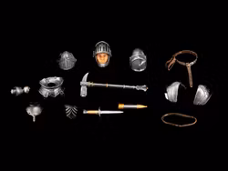 Mythic Legions Valiant Knight Add-On Accessory Set