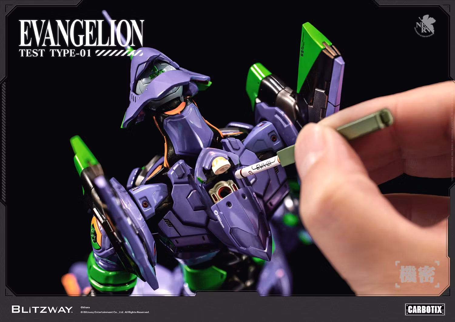 Rebuild of Evangelion Carbotix Evangelion Test Type Unit-01 (DX Ver.) Action Figure