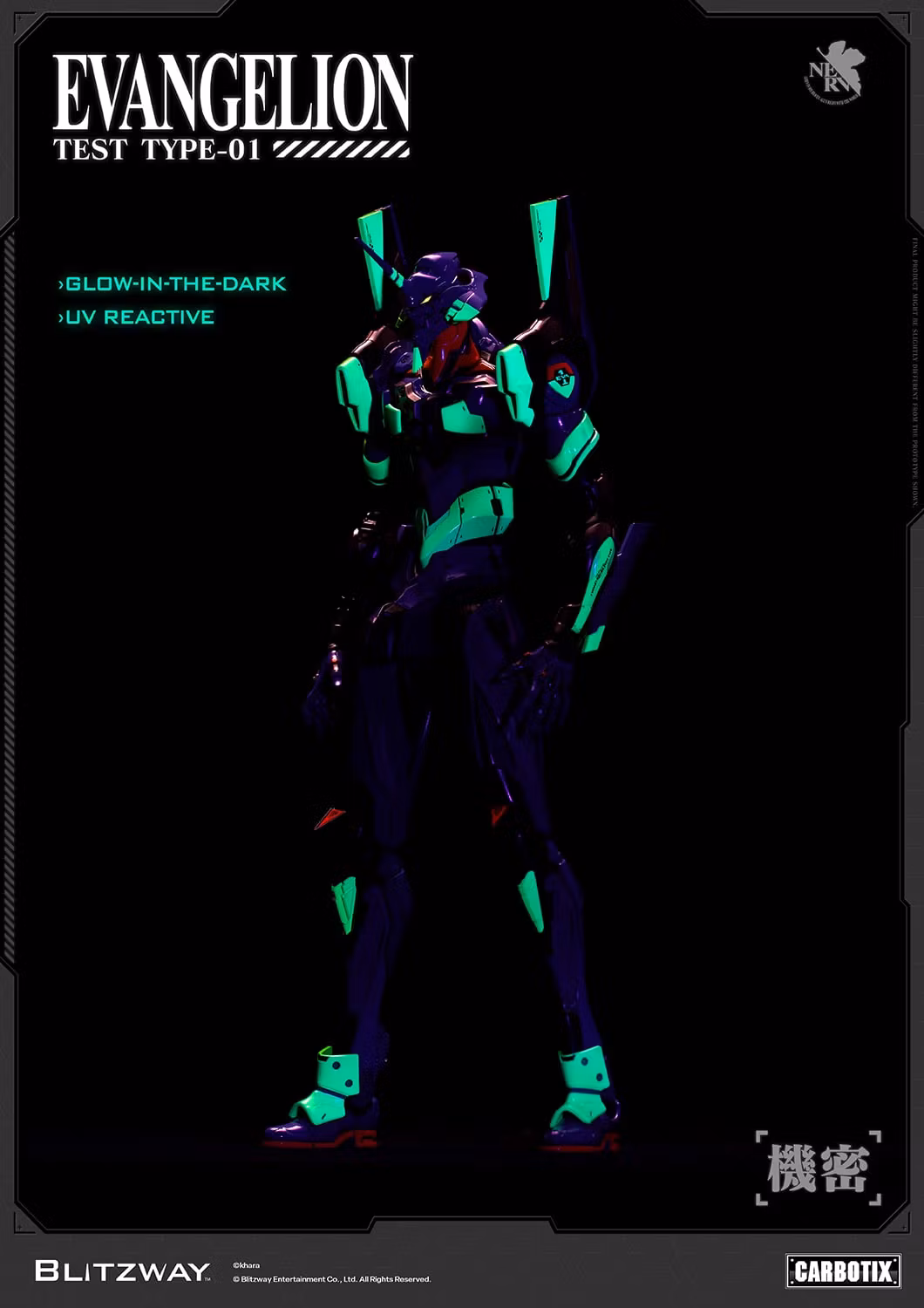 Rebuild of Evangelion Carbotix Evangelion Test Type Unit-01 (DX Ver.) Action Figure