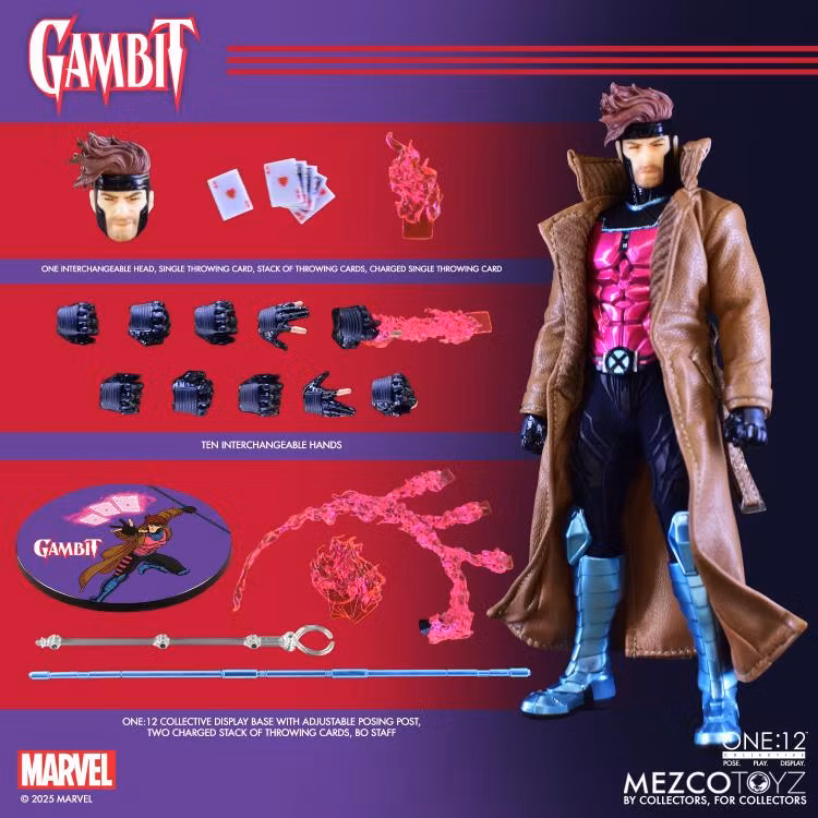 Marvel One:12 Collective Gambit Action Figure