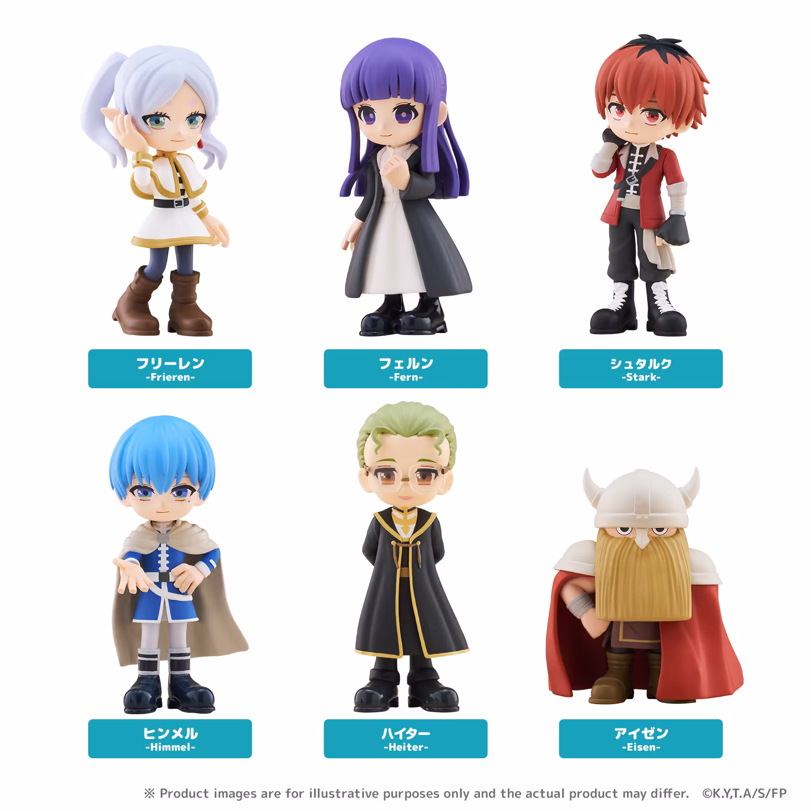 Frieren: Beyond Journey's End Palverse Box of 6 Figures