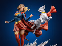 Supergirl (2026) Supergirl & Krypto 1/10 Art Scale Statue