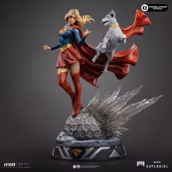 Supergirl (2026) Supergirl & Krypto 1/10 Art Scale Statue