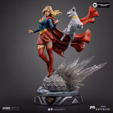 Supergirl (2026) Supergirl & Krypto 1/10 Art Scale Statue