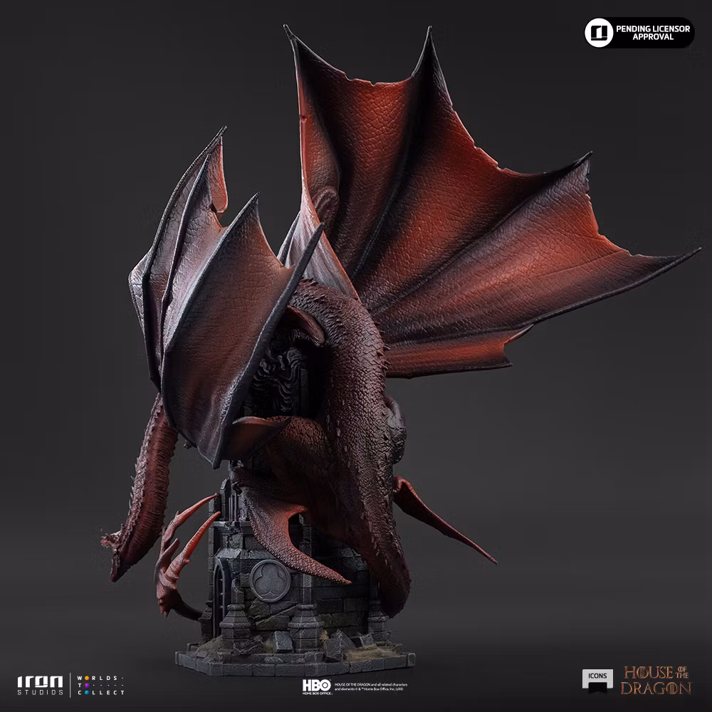 House of the Dragon Icons Caraxes Statue