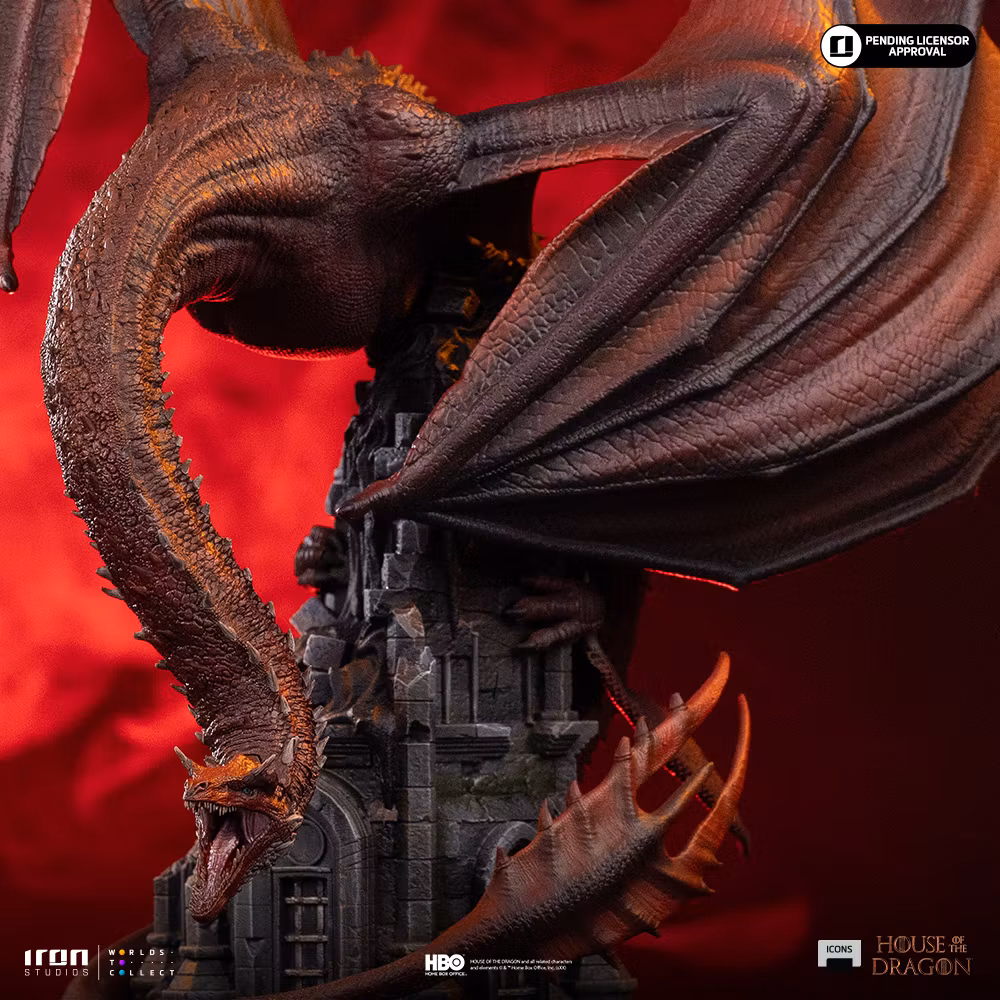 House of the Dragon Icons Caraxes Statue